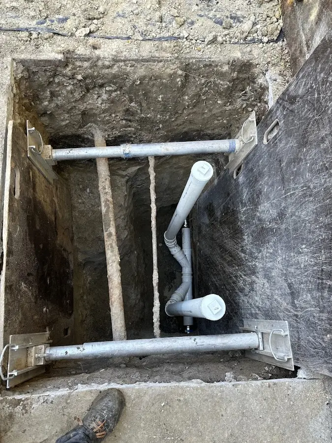 Experienced plumber completing Gas Line Repair work in Blue Earth